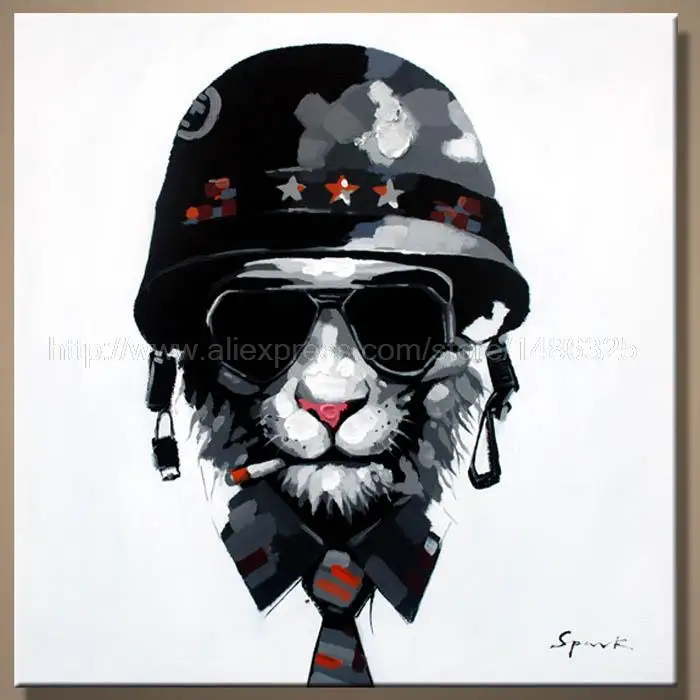 

beautiful artwork for home store office High quality abstract home animal wall decor paintings modern background wall decoration