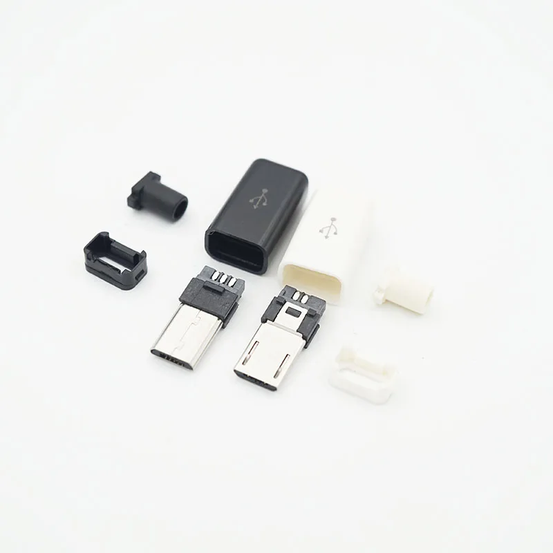 500 шт длинный Micro Usb разъем для разъема 4 в 1 цифрового продукта мобильного телефона