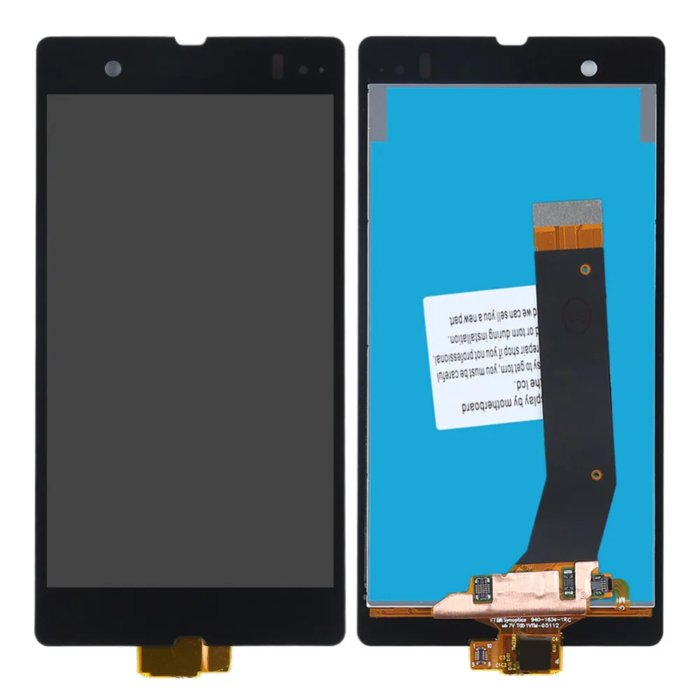5 0 &quotc6603 ЖК дисплей для Sony Xperia Z L36h L36i C6606 C6603 C6602 C6601 C660X дигитайзер сенсорный экран