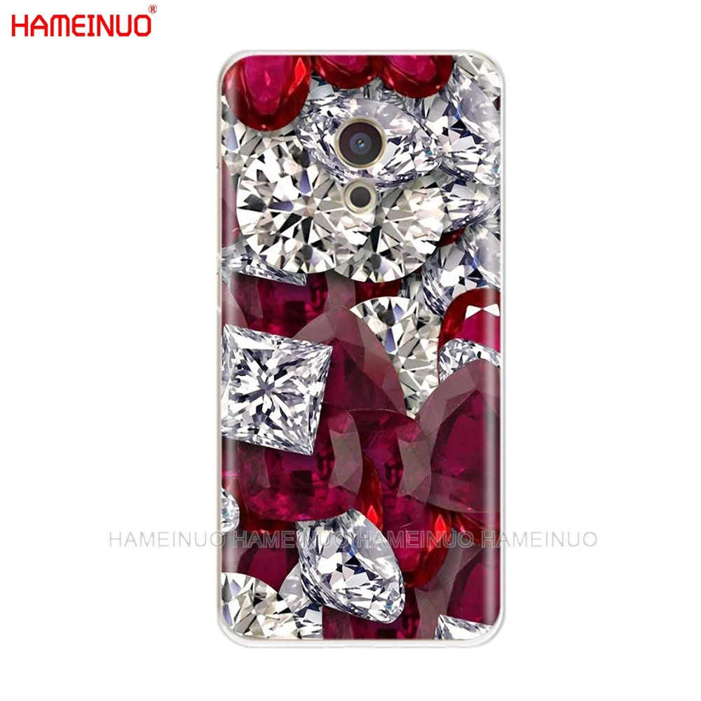 81303 HAMEINUO Хрустальная крышка с бриллиантами чехол для телефона для Meizu M6 M5 M5S M2 M3 M3S MX4 MX5 MX6 PRO 6 5 U10 U20 note plus - Цвет: 81303