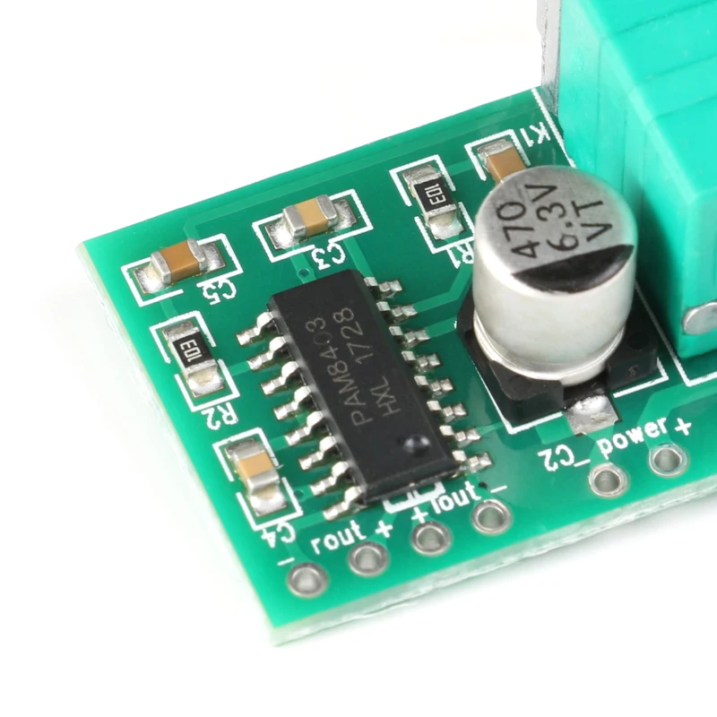 Аудиоусилитель мощности PAM8403 5 В 2 канала 3 Вт управление громкостью/USB питание с