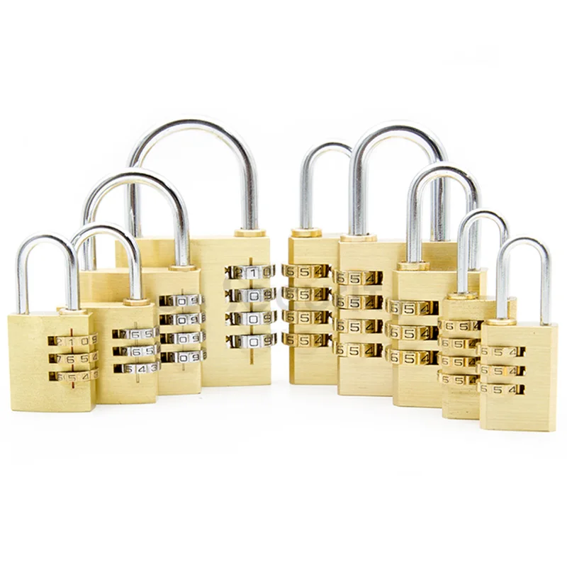 Дорожные комбинированные замки для багажа чехол костюма 3/4 цифр комбинированный