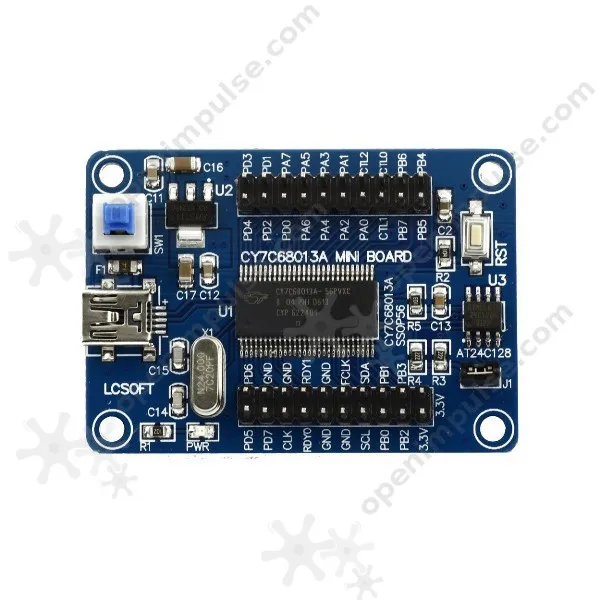 10pcs. CY7C68013A EZ-USB FX2LP Development Board | Игрушки и хобби