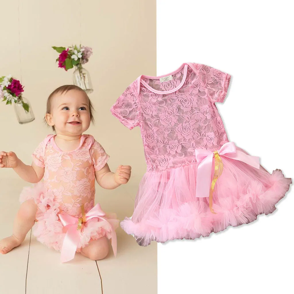 Одежда для новорожденных девочек кружевной комбинезон из фатина повязка на