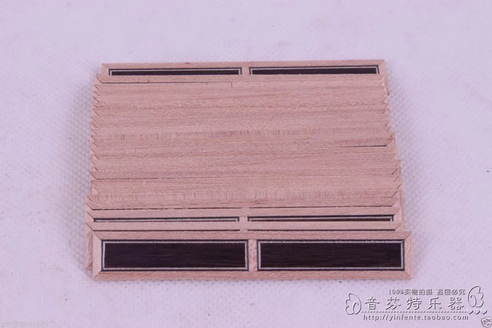 

Free shipping 10 PCS Classical Guitar Bridge Tie Blocks Maple inlay Rosewood 80x12x1.2mm