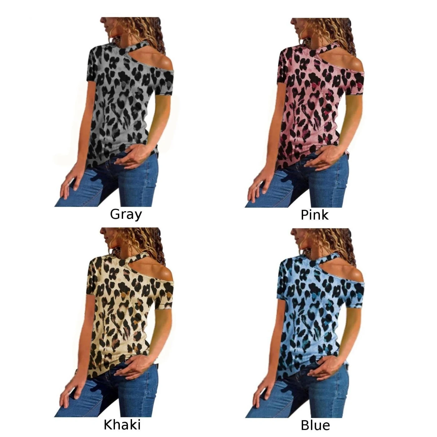 Женские футболки Коктейльные летние с бретелькой на шее сексуальное модные