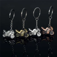 2018 classic 3d simulation model of motorcycle keychains rings metal holder key chain keyring for man women high quality gift