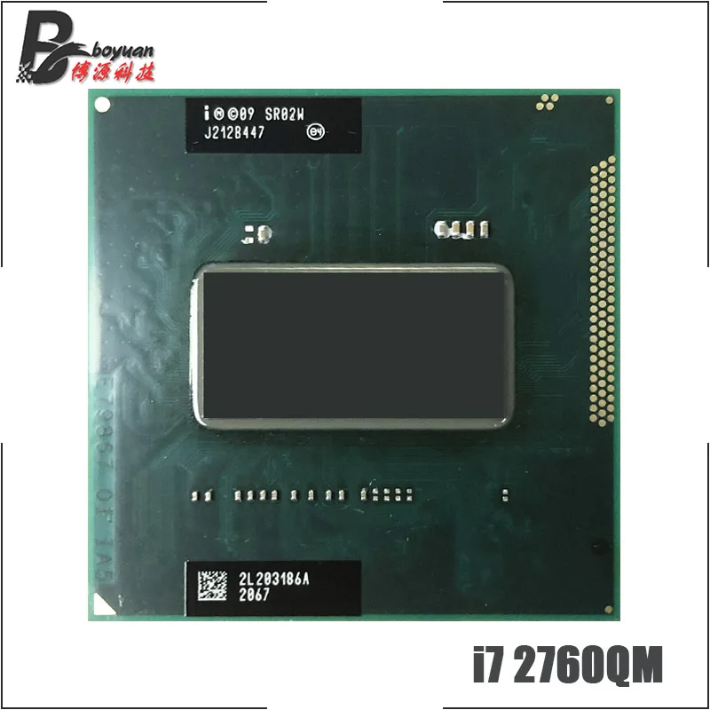 Процессор Intel Core i7-2760QM 4-ядерный 2 6 ГГц б/у | Компьютеры и офис