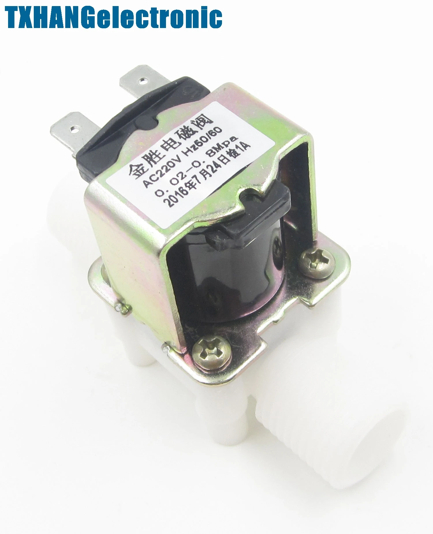 1/2 &quotN/C AC220V Магнитный N/C Электрический Соленоидный клапан водяной воздушный