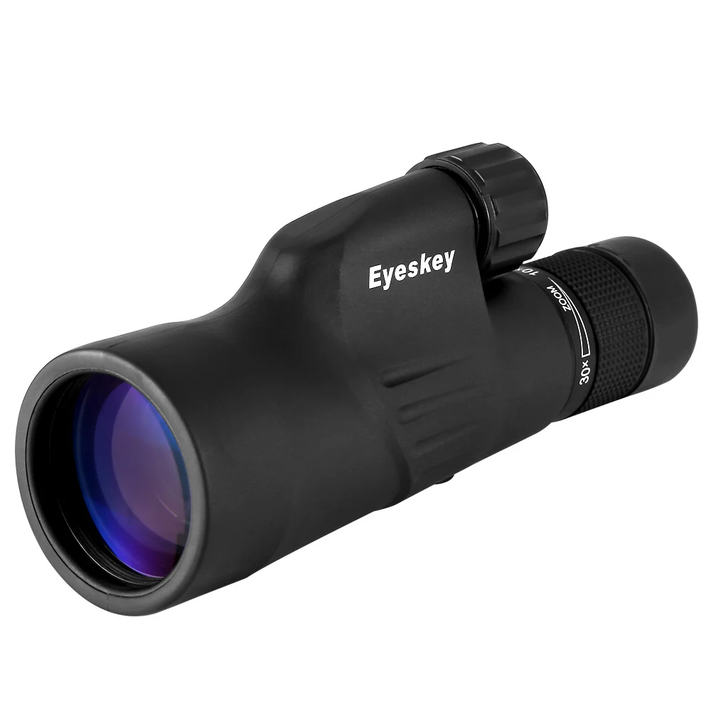 standard version Eyeskey Zoom Монокуляр 10-30x50 Bak4 призма мощный телескоп Монокуляр водонепроницаемый охотничий товар для кемпинга со штативом - Цвет: standard version