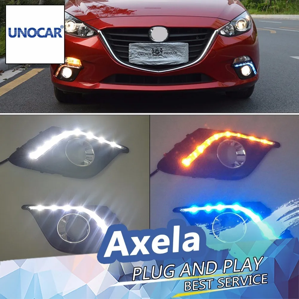 Автомобильный стиль для 14 16 Mazda 3 Axela сигнал поворота светильник и режим диммера 12V