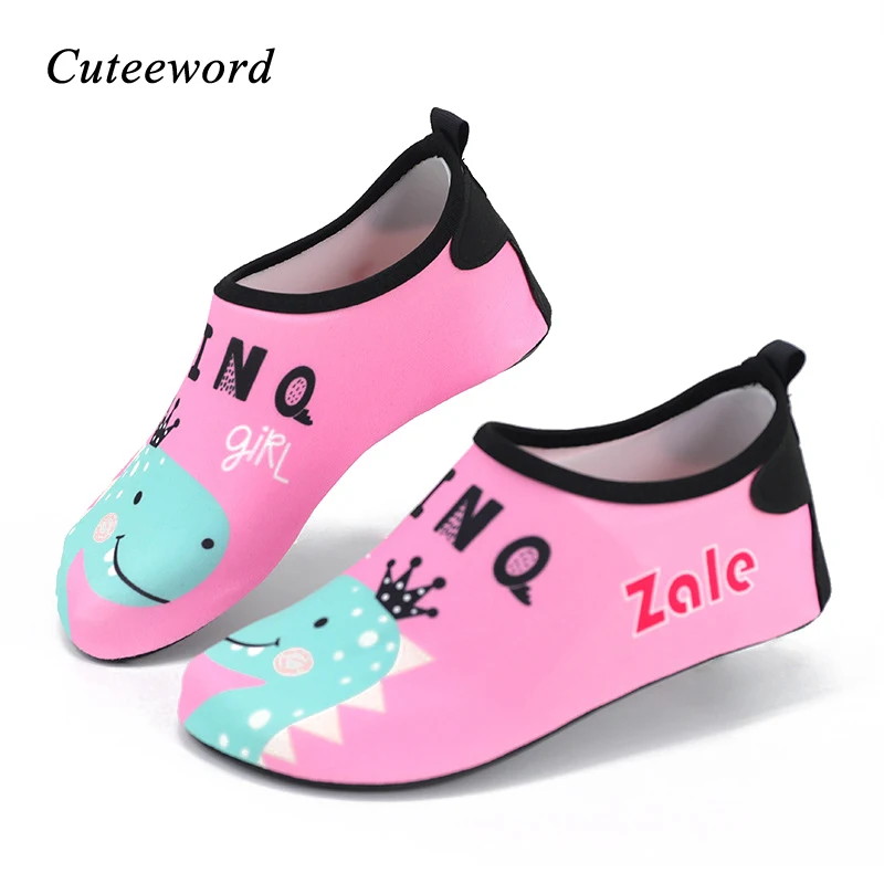 

Kids cartoon beach shoes swimming snorkeling wading socks fashion children's beach shoes boys girls soft non-slip home shoes