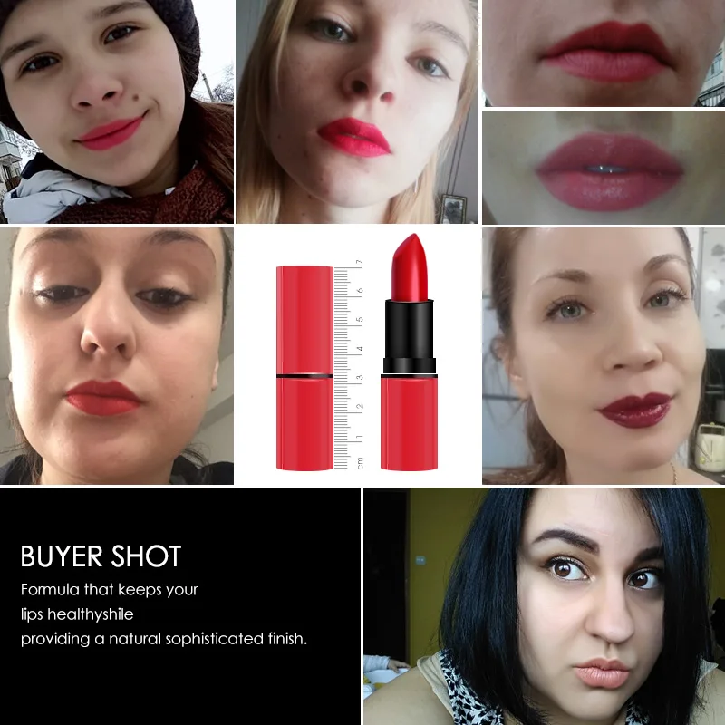 Vnook бренд Make Up матовая губная помада набор губ помада-блеск длительный