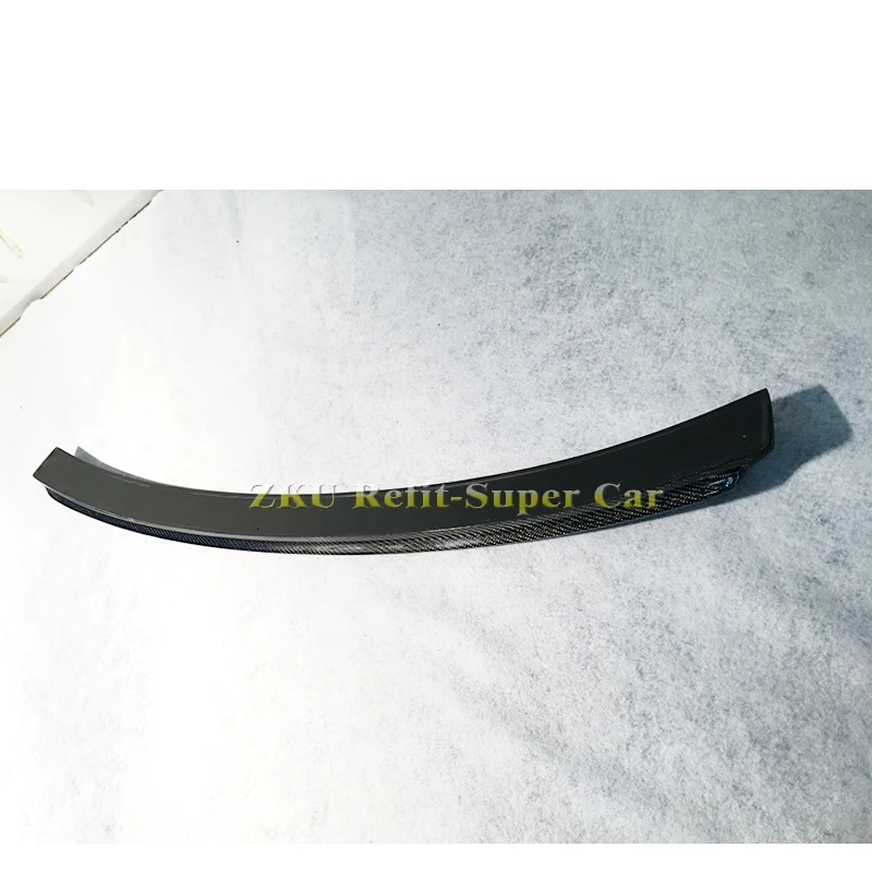 Стильный задний спойлер на крышу багажника из углеродного волокна переменного