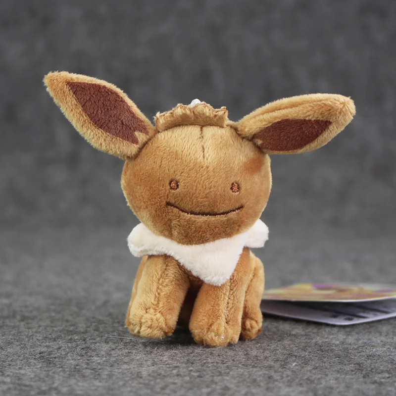 10 см Иви-флареон Jolteon плюшевая игрушка Ditto трансформация Eevee Jolteon Flareon Дитто, косплей кукла для детей