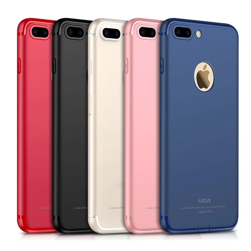 Оригинальный фирменный высококлассный мягкий матовый Силиконовый чехол MSVII для