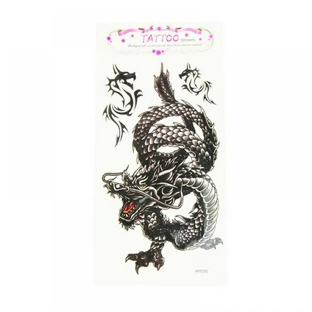 2 шт нежный крутой мужской креативный дизайн черный дракон Водонепроницаемый Пот