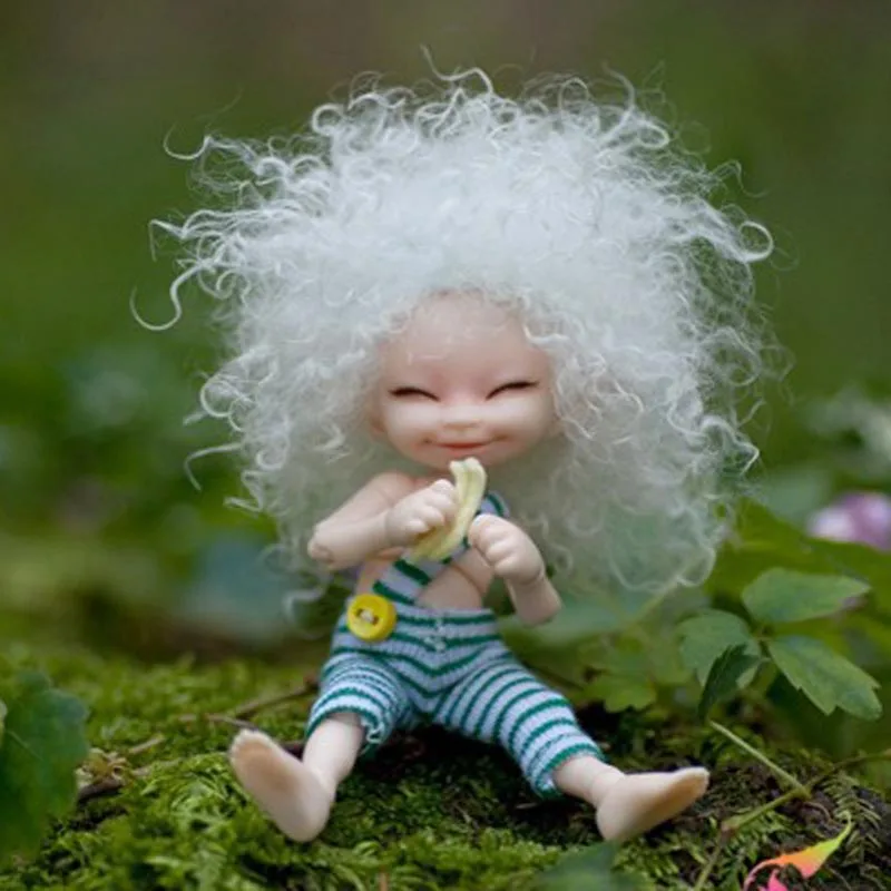 

Бесплатная доставка, кукла BJD 1/12 BJD/SD, очень милая кукла SOSO с глазами и ресницами для маленьких девочек, подарок (включая макияж)