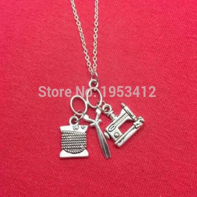 Женское винтажное ожерелье чокер в виде катушки с серебряной нитью|pendants for