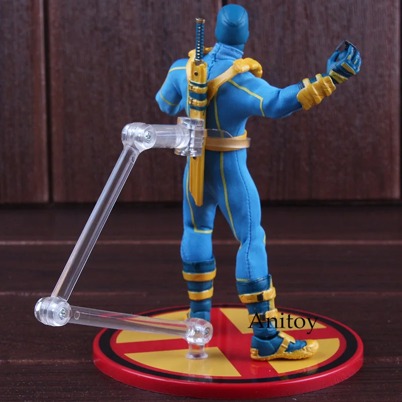 Mezco 1:12 X-MEN Дэдпул Блю вер. ONE: 12 коллективные X-man ПВХ XMEN фигурки горячие игрушки Дэдпул Коллекционная модель игрушки