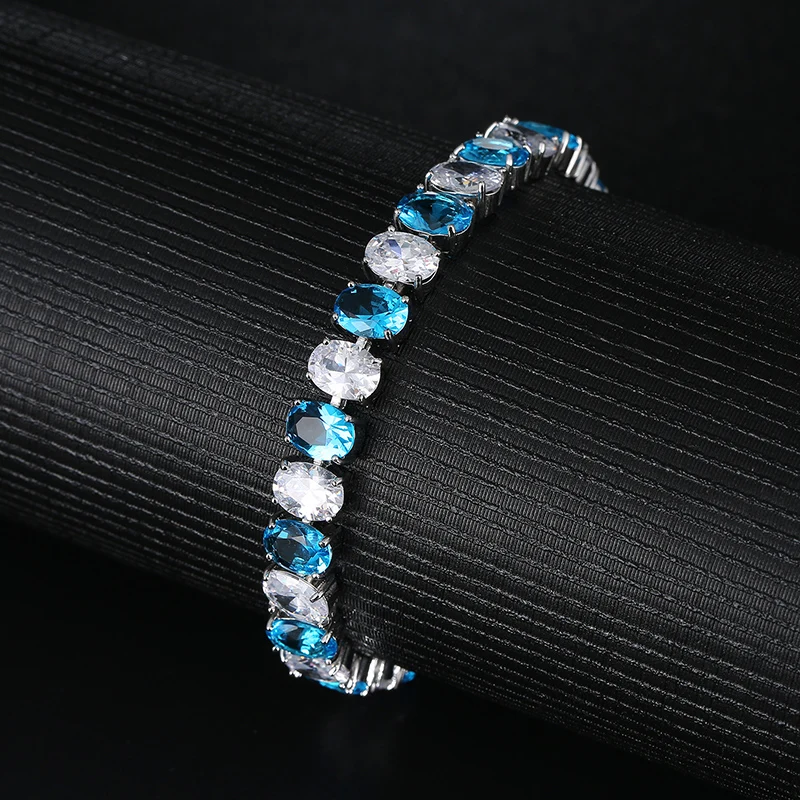 Женский браслет CARSINEL 6 цветов 18 см с цепочкой из фианита AAA|bracelets for|bracelets for women