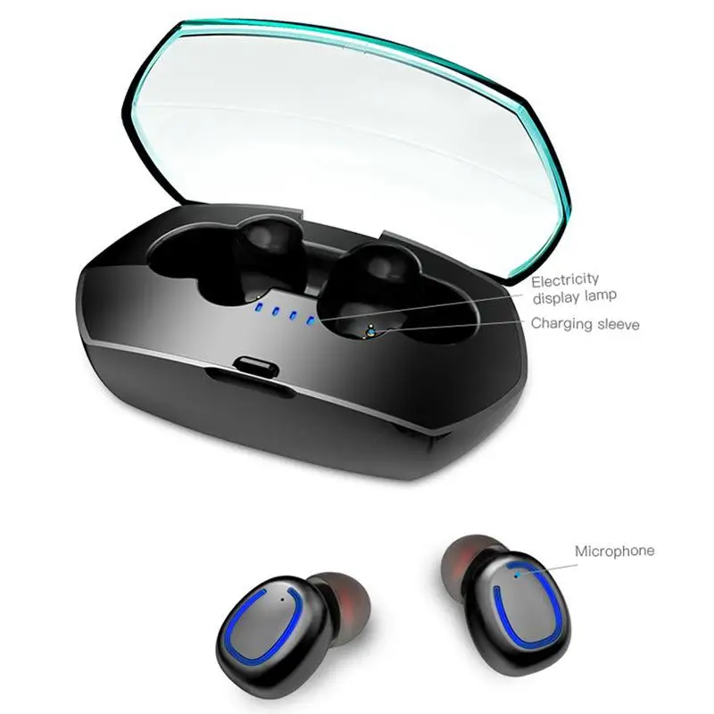 

XI11 наушники-вкладыши TWS True Беспроводной наушники Bluetooth 5,0 бренд наушники Беспроводной наушники-вкладыши TWS с зарядным устройством для всех т...