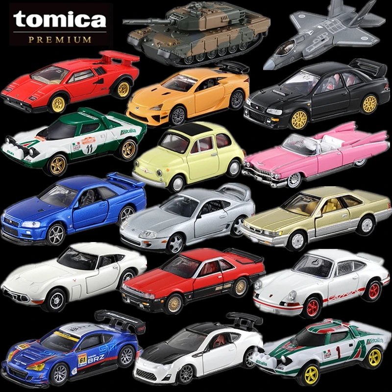 Takara Tomy Tomica премиум серии HONDA NISSAN TOYOTA Mitsubishi лотоса Cadillac Fiat Lexus 1: 64 Автомобили Diecast игрушки