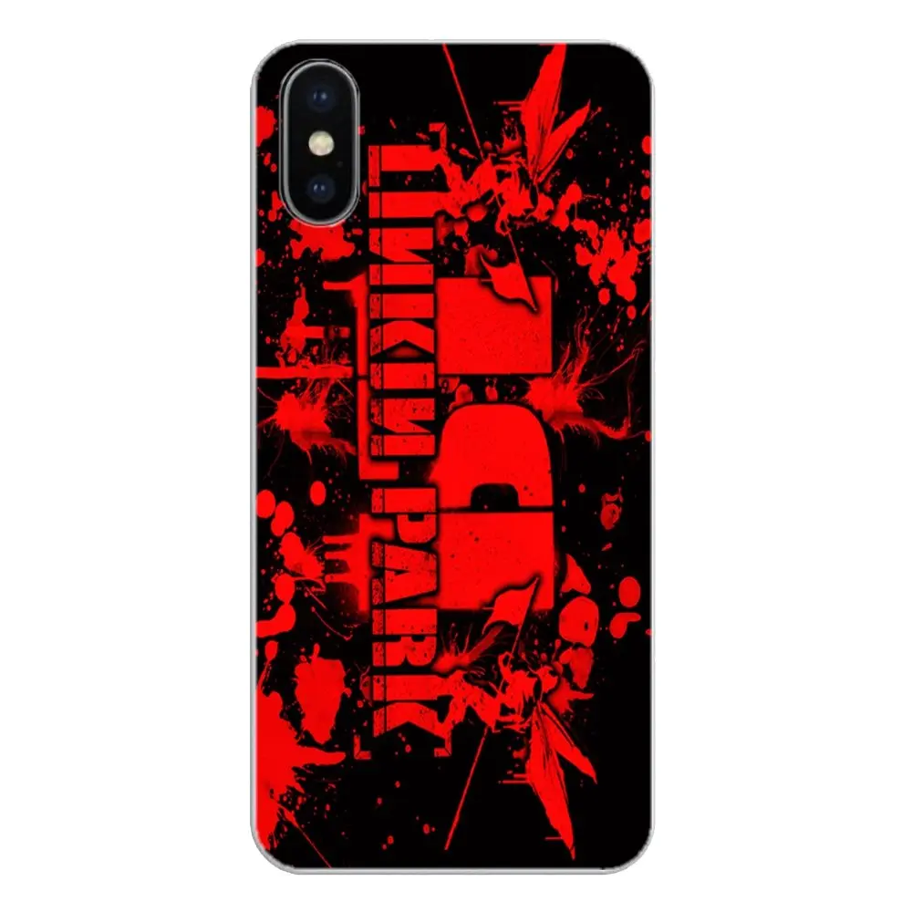 Для Xiaomi Mi A1 A2 5X6X8 lite SE Pro Max Mix 2 2S 3 Mi5 Mi5S силиконовый чехол для телефона Rock Band Burning Linkin