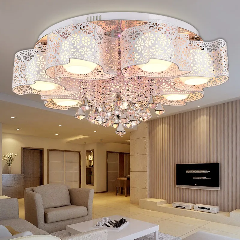 Modern personality Led ceiling lamp warm bedroom living room lights creative wedding lighting 3/6/8 heads CL | Лампы и освещение