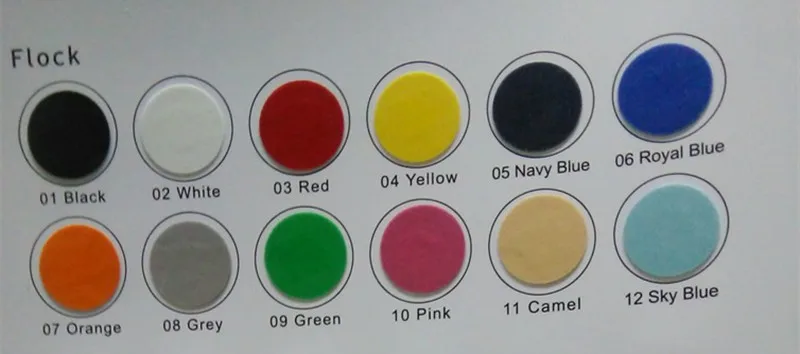 CDF-12 небесно-голубой цвет украшение для одежды сделай сам корейский флок