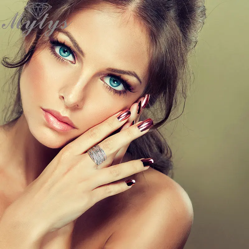 Mytys 18 мм эффектное кольцо Ретро мода Геометрическая линия крест широкий ремешок с