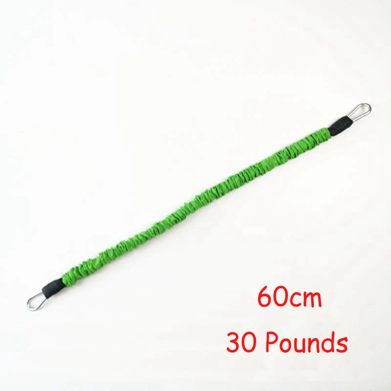 60cm 30lb 40 60 80 120 150 200 300 см сменный латексный резиновый трос для тренажерного зала, эспандер, фитнес-тренировочный тренажер для тхэквондо - Цвет: 60cm 30lb