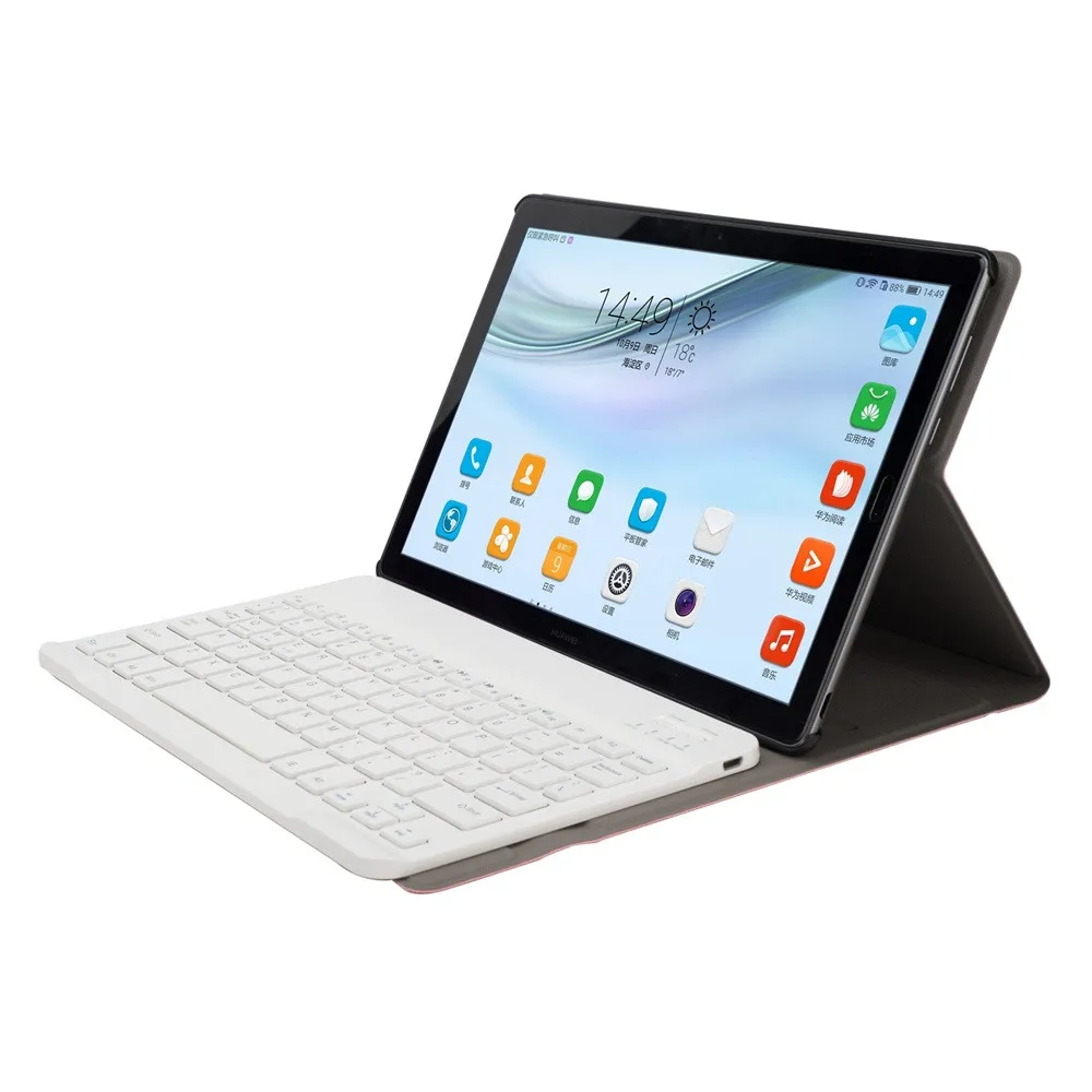 Для Huawei MediaPad M5 8 4 Смарт Bluetooth клавиатура + Складная откидная подставка чехол для