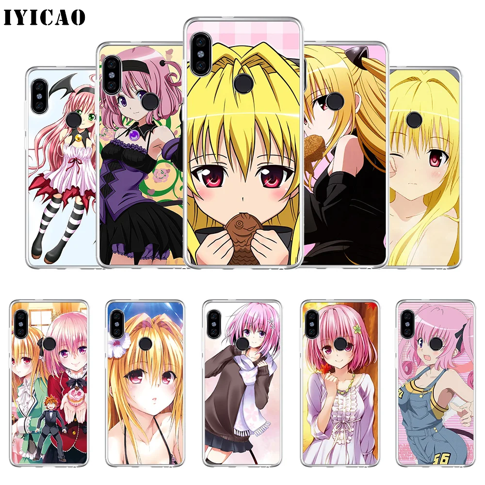 IYICAO To Love Ru Мягкий силиконовый чехол для телефона Xiaomi Redmi 4A 5A 6A Note 7 6 5 Pro Plus 4X Prime