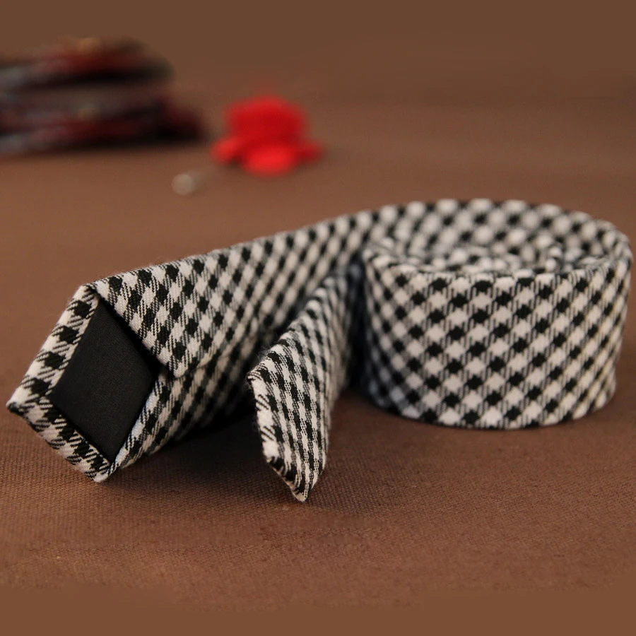 Мужские Узкие галстуки 5 см мужской жених Свадебный черный повседневный наряд