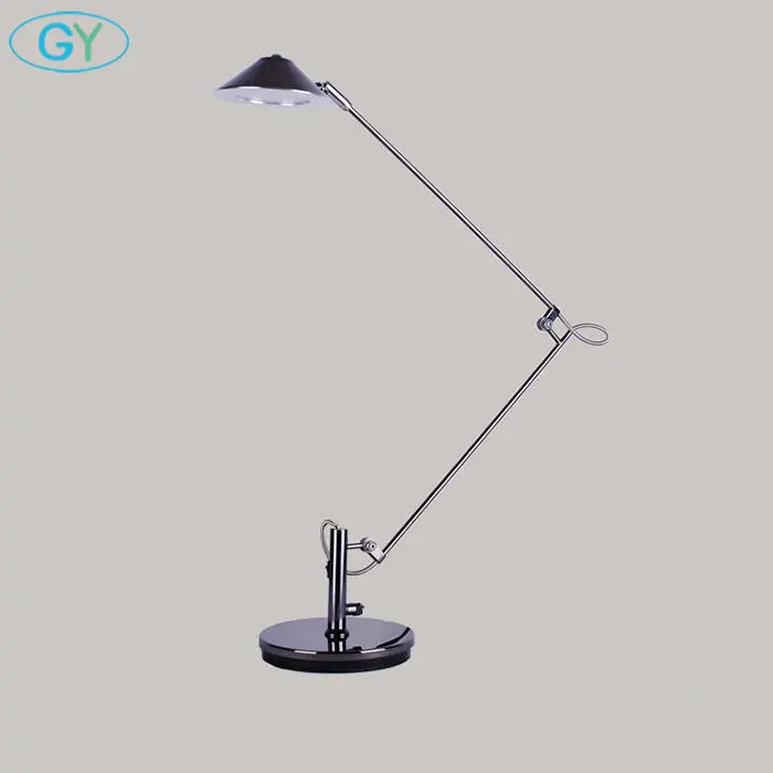 Metal folding long arm 6W LED table lamp modern creative art design led desk lamp for office hotel working desk lighting