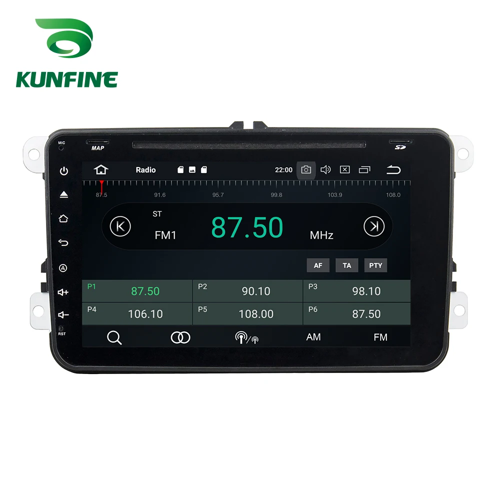 Восьмиядерный 4 Гб ОЗУ Android 8 0 автомобильный DVD GPS навигатор мультимедийный плеер