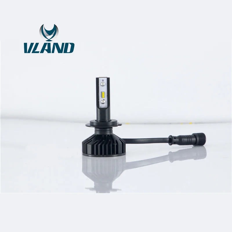 VLAND H1 H3 H7 H11 H13 D2H D2S 9005 9006 H4 Автомобильный светодиодный фонарь с шариковыми