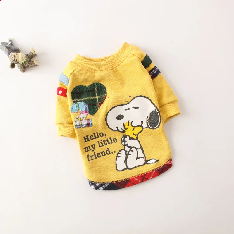 2018 новые осенние и зимние Оригинальные Печати pet Одежда Хлопок Смешанный цвет