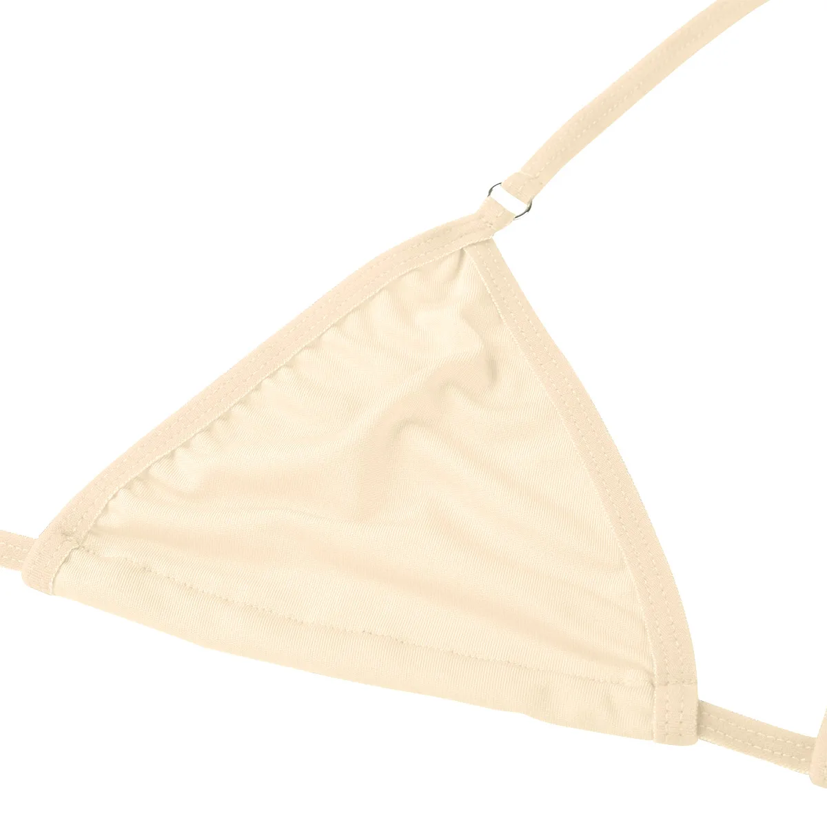TiaoBug Women Sexy Lingerie Set Halter Mini Micro Bikini Bra Tops with G Strings Thong Briefs Tanga Underwear Swimsuit Beachwear