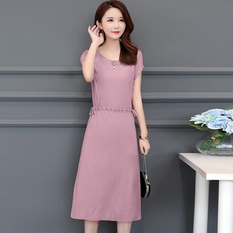 Элегантная офисная Дамская одежда 2019 Женская с коротким рукавом Повседневная