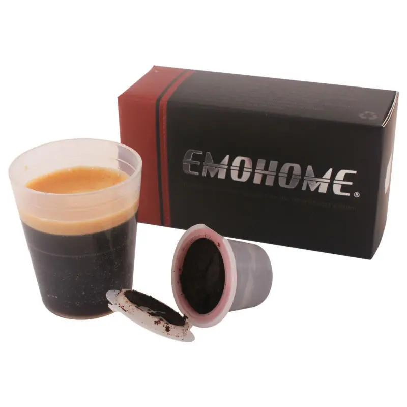 EMOHOME 5/10 шт. Nespresso многоразового использования Кофе капсула Pod Многоразовые