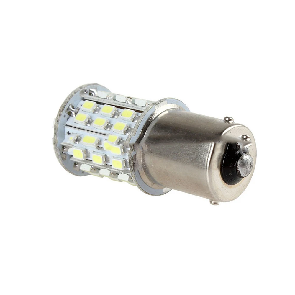 2 шт. BAY15D 1157 Белый автомобиль задние стоп сигнал светильник яркий 64 SMD