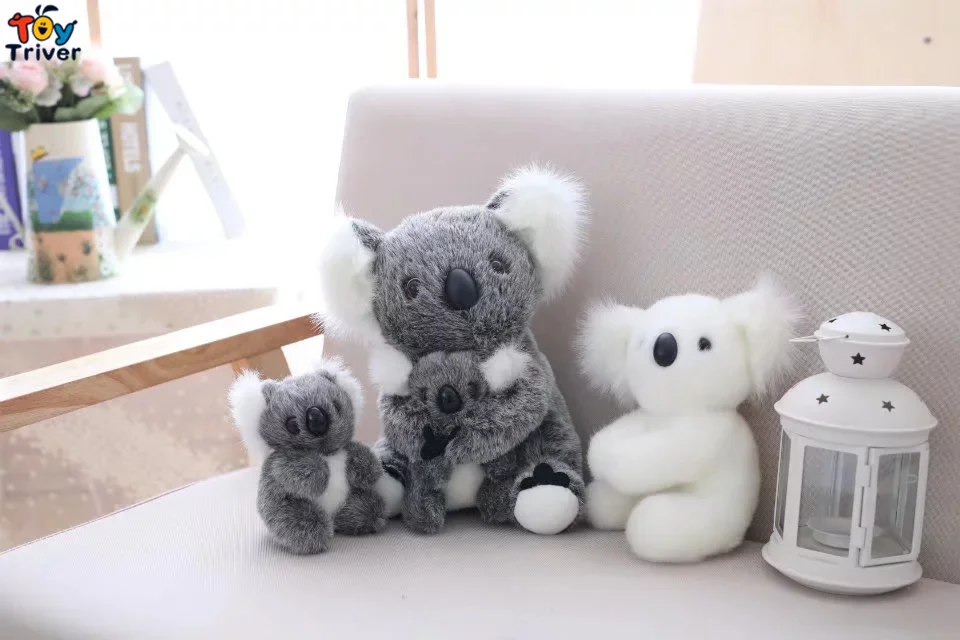1 шт., Kawaii, австралийская коала, коалы, плюшевая игрушка, тривер, мягкие животные, кукла, мама, ребенок, дети, детские игрушки, подарок на день рождения, домашний декор