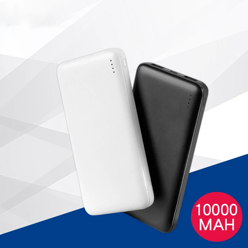 Внешний аккумулятор для Xiaomi mi iPhone mi ni Pover Bank 10000 мАч Внешний аккумулятор usb type C повербанк Быстрая зарядка мобильного
