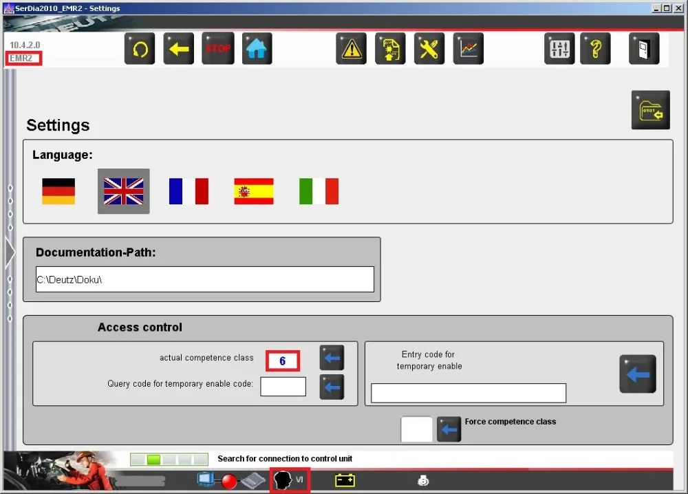 Для Deutz SerDia 2010 6 уровень []+ USB ключ фактическая версия 12.7.0.0
