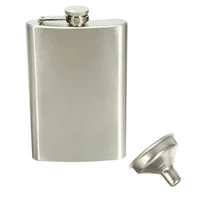 whiskey pocket hip flask liquor with stainless steel screw cap