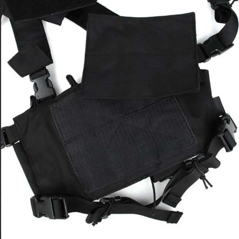 TMC Черный CB D-Mittsu Грудь Rig Открытый тактический жилет D3-CR 556 500D Cordura | Спорт и