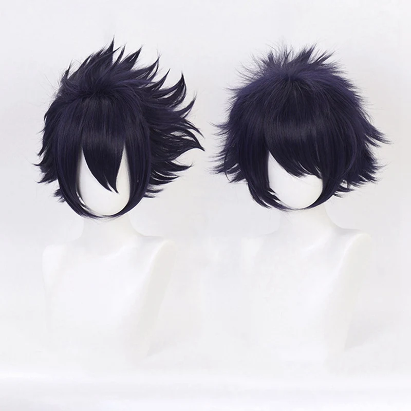 My Hero Academy Boku no Hiro akadelia Amajiki Tamaki темно-синий короткий Косплей парик синтетические волосы Perucas+ парик Кепка