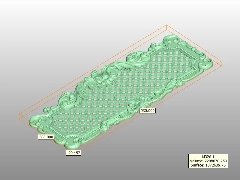 (4 варианта) 3d модель ЧПУ роутер мебель доски рельеф файл stl формата M320|file format|file